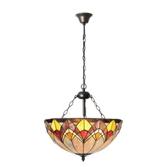Tiffany Pendant Light Blossom with 3 chains