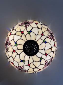 Tiffany plafondlamp Papillon 50 / 80